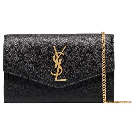 borsa teddy ysl|UPTOWN pouch in grain de poudre leather .